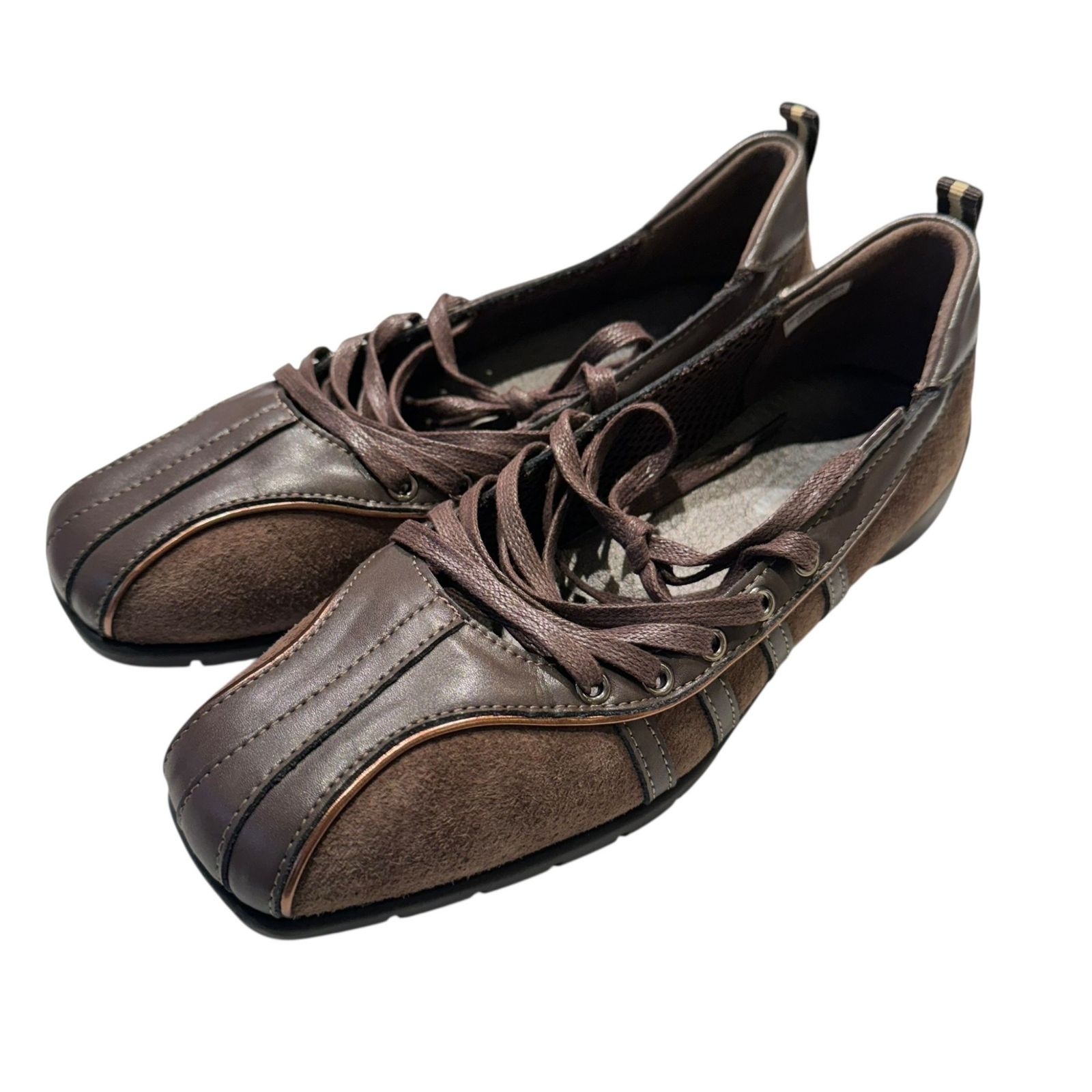 BLISS LACEUP レディース ブラウン 23.5