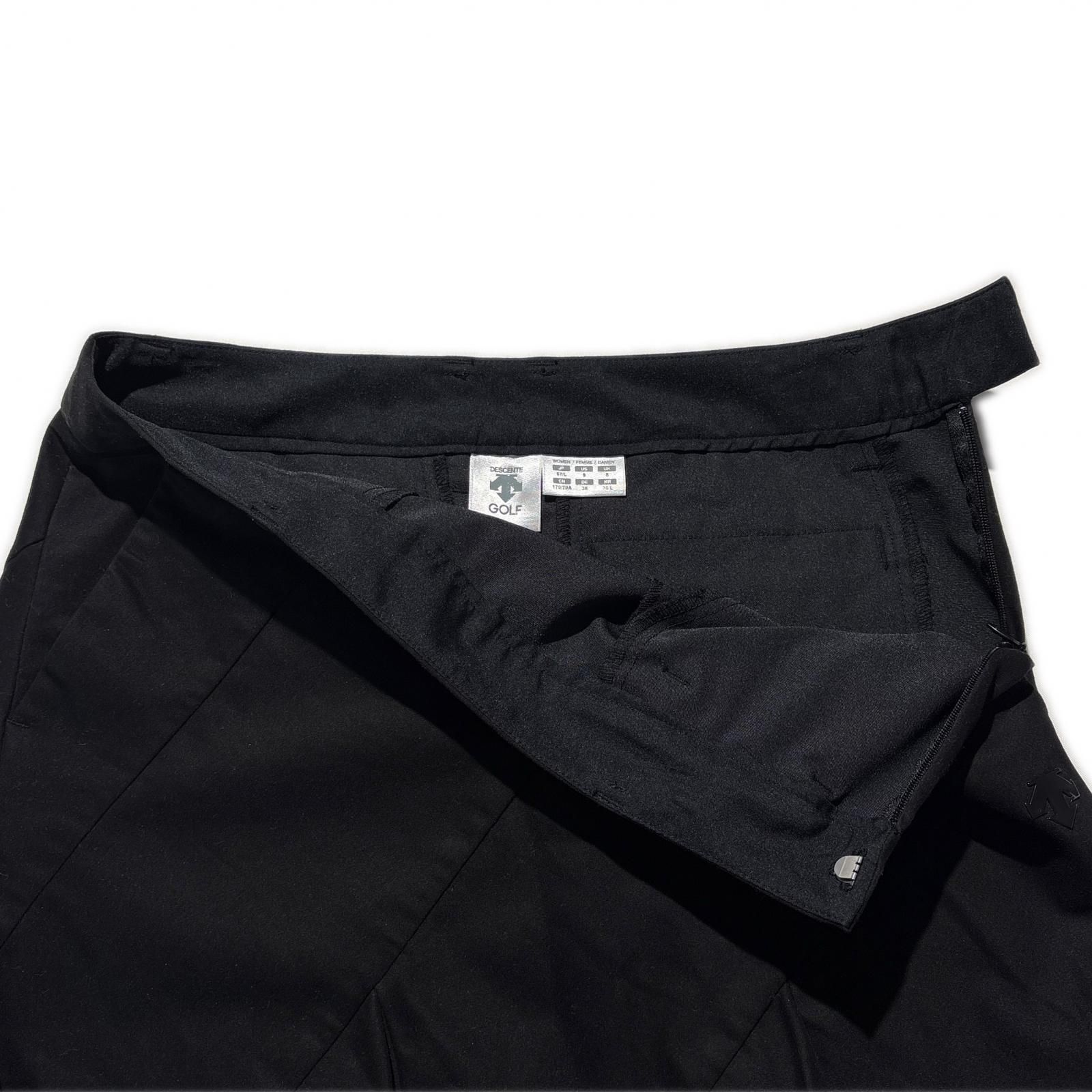 中古 レディース デサントゴルフ DESCENTE GOLF スカート L 黒