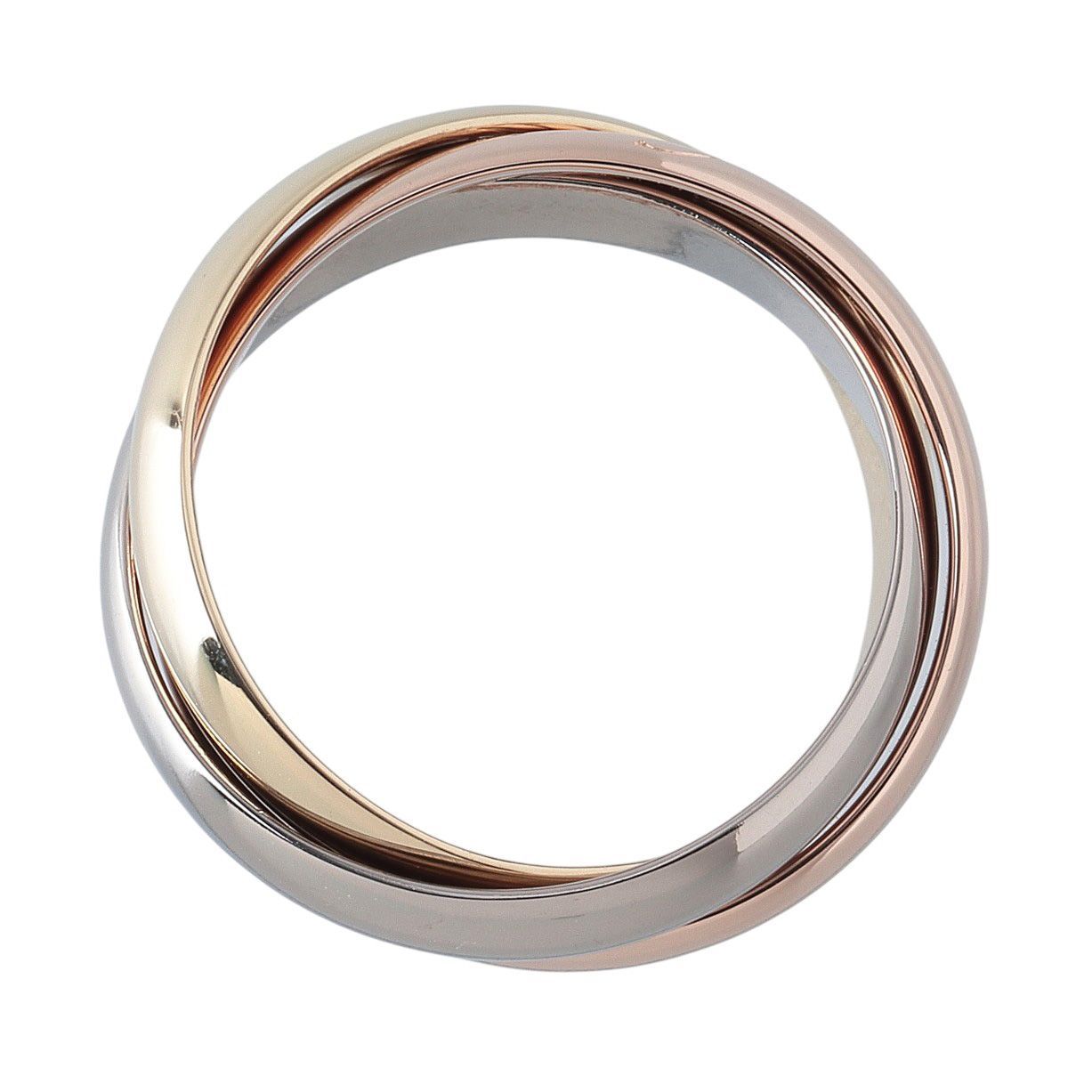 カルティエ トリニティ リング MM クラシック #47 750PG/WG/YG スリー