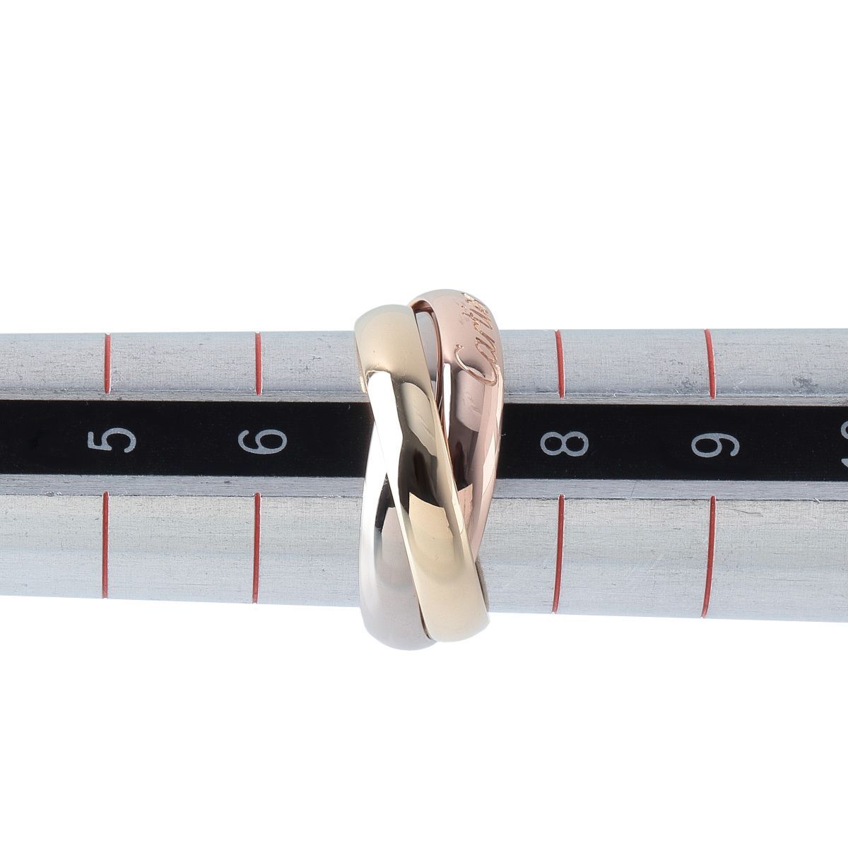 カルティエ トリニティ リング MM クラシック #47 750PG/WG/YG スリー