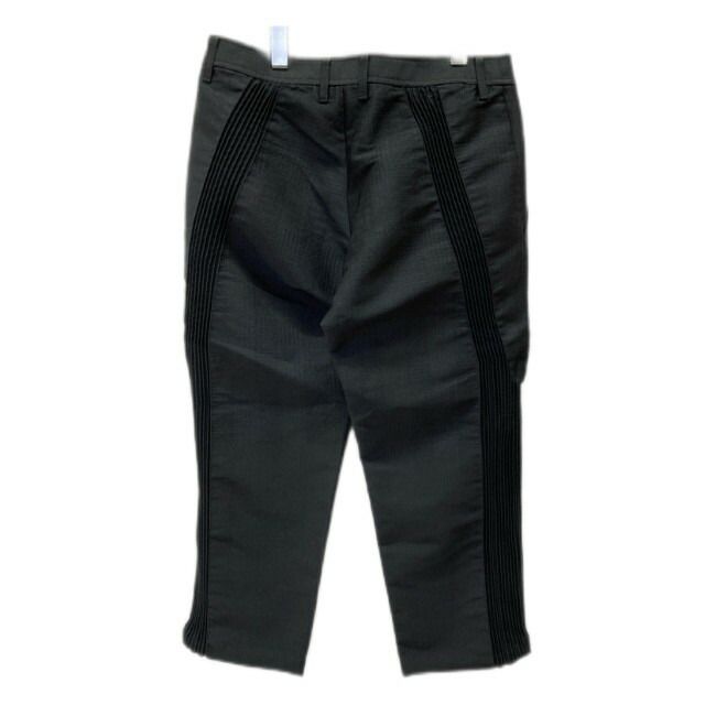 ISSEY MIYAKE テーパードパンツ スラックス ボトムス 無地 ジップフライ プリーツ 切替 日本製 ドメスティック 古着