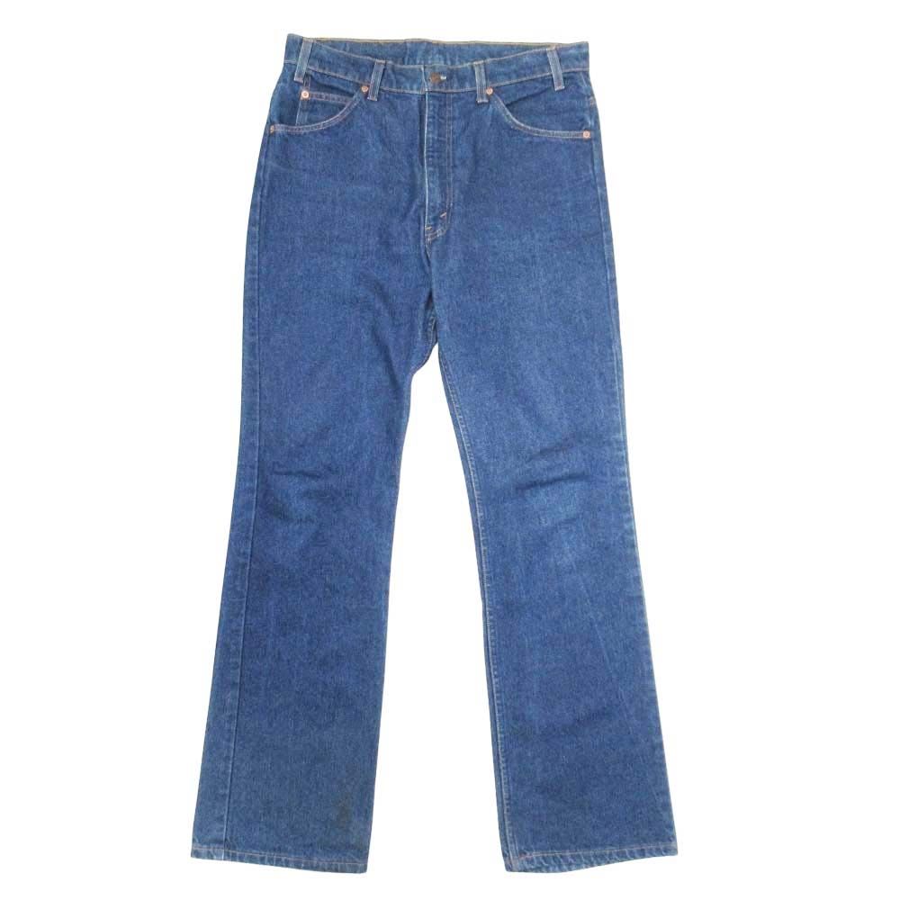 90 s Levi リーバイス 517 ブーツカット ジーンズ デニム パンツ 毛羽立ち有 W 34×L 32 インディゴ 1996年製 ビンテージ メンズ 古着