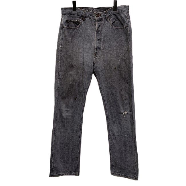 Levi s デニムパンツ 90 90年代 501-0658 Gパン ジーンズ ボトムス カラーデニム ボタンフライ 赤タブ スモールe アメカジ 古着