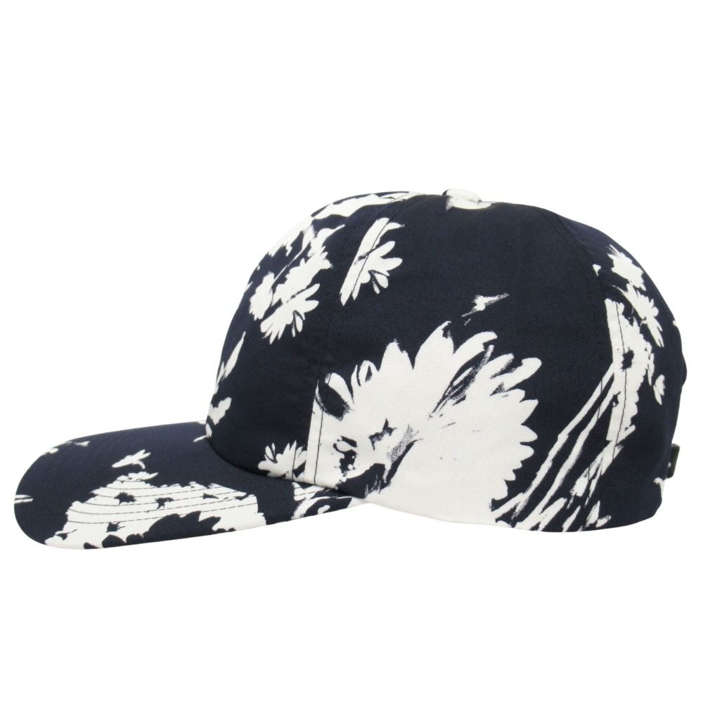 ♥ 25 SS キジマタカユキ FLOWER PRINT 6 PANEL CAP フラワープリント 6パネル キャップ 帽子 サイズF メンズ レディース 古着