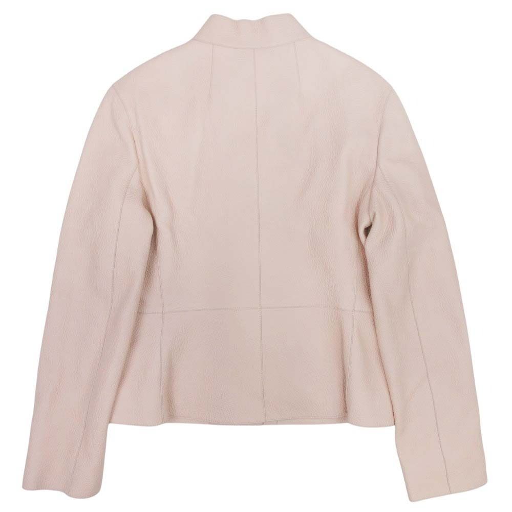 未使用 HERMES エルメス バックル レザージャケット ライダース