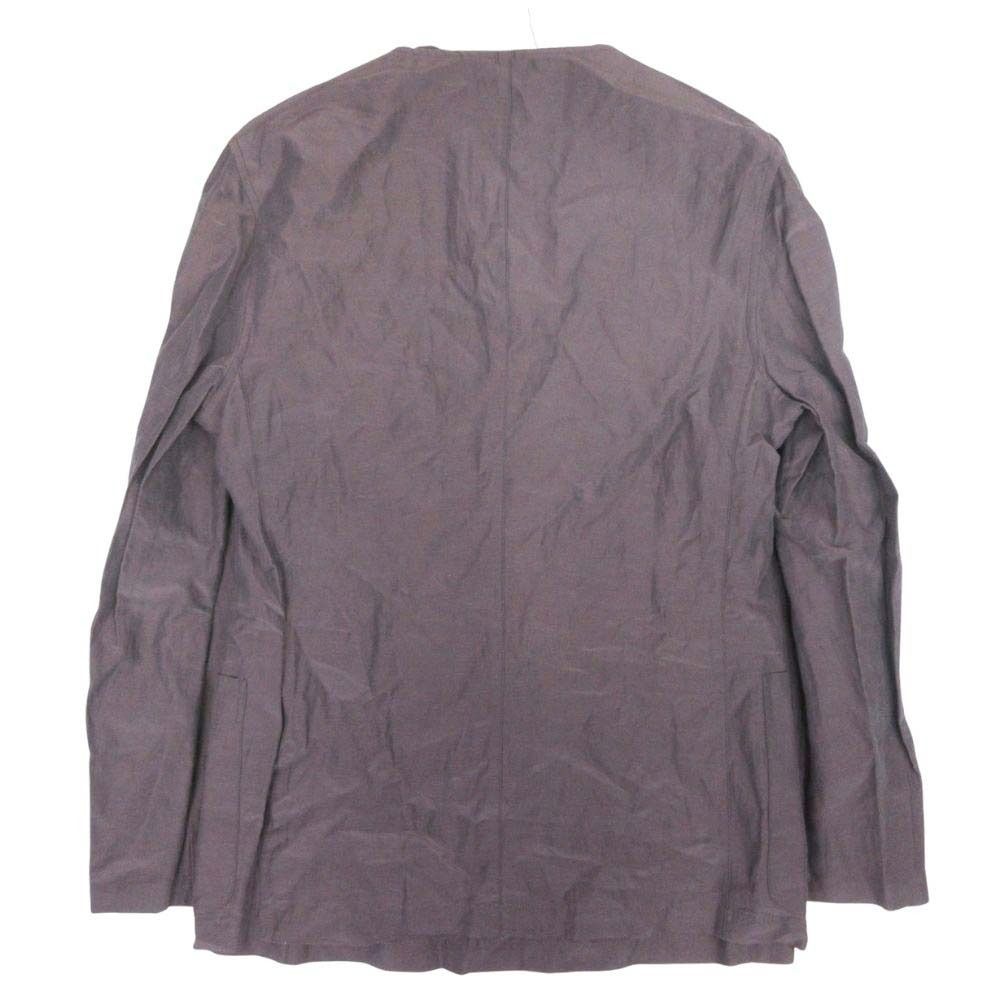 未使用 HERMES エルメス リネン セットアップ コンビ ノーカラー