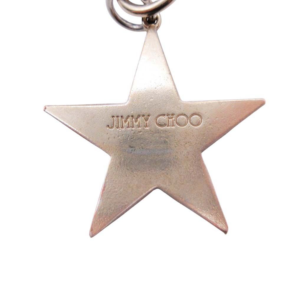 【現行】未使用品★ジミーチュウ　キーホルダー　スターキーチェーン ゴールド 星 良品 JIMMY CHOO ジミーチュウ 3連スター 星型 キーリング
