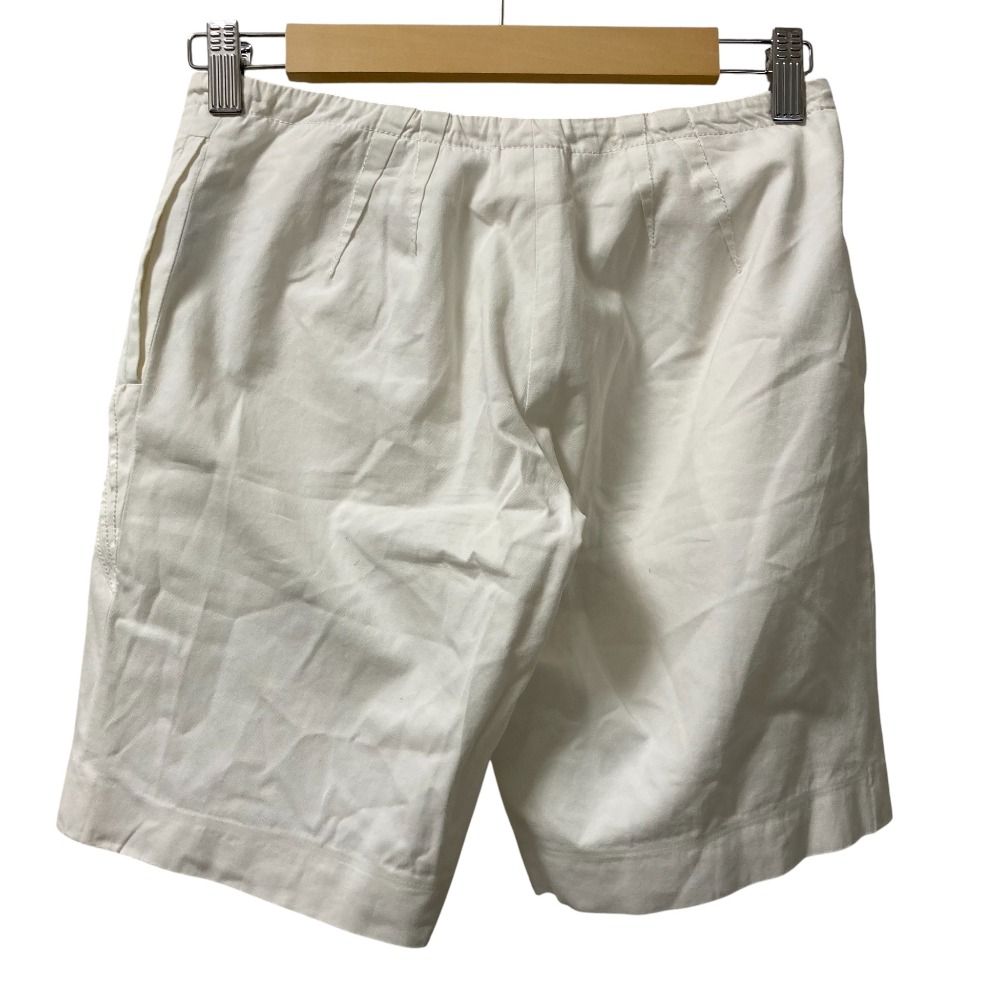  Christian Dior クリスチャンディオール ショートパンツ サイズF 34 ホワイト レディース 古着 ショートパンツ ハーフパンツ パンツ
