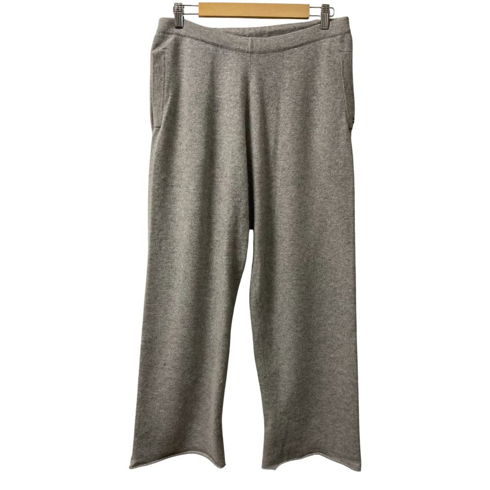 extreme cashmere エクストリームカシミヤ ニットワイドパンツ グレー メンズ 古着