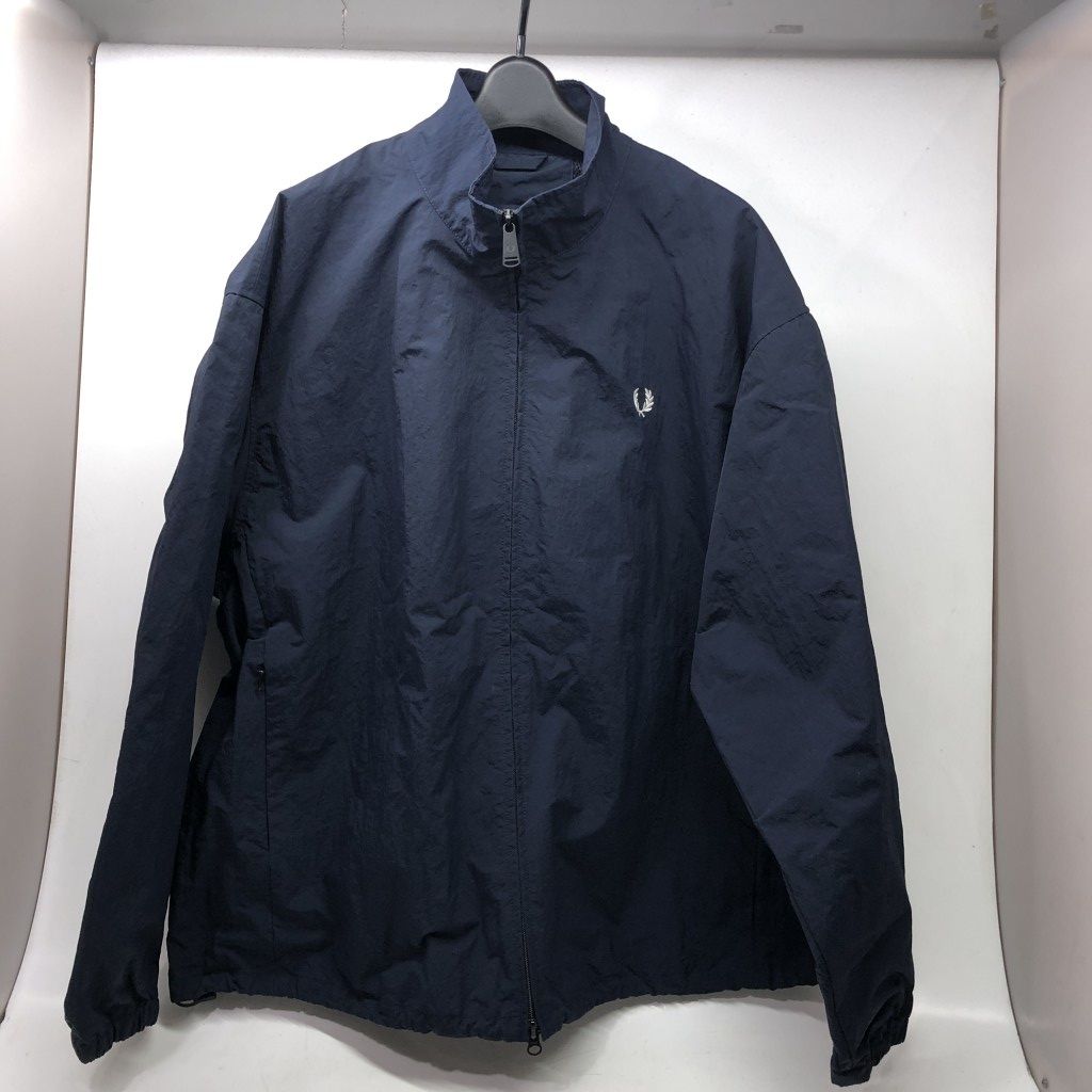01 w-5770 フレッドペリー FRED PERRY シェルジャケット FZ 2683 ナイロンジャケット ビームス ネイビー L アウター 品