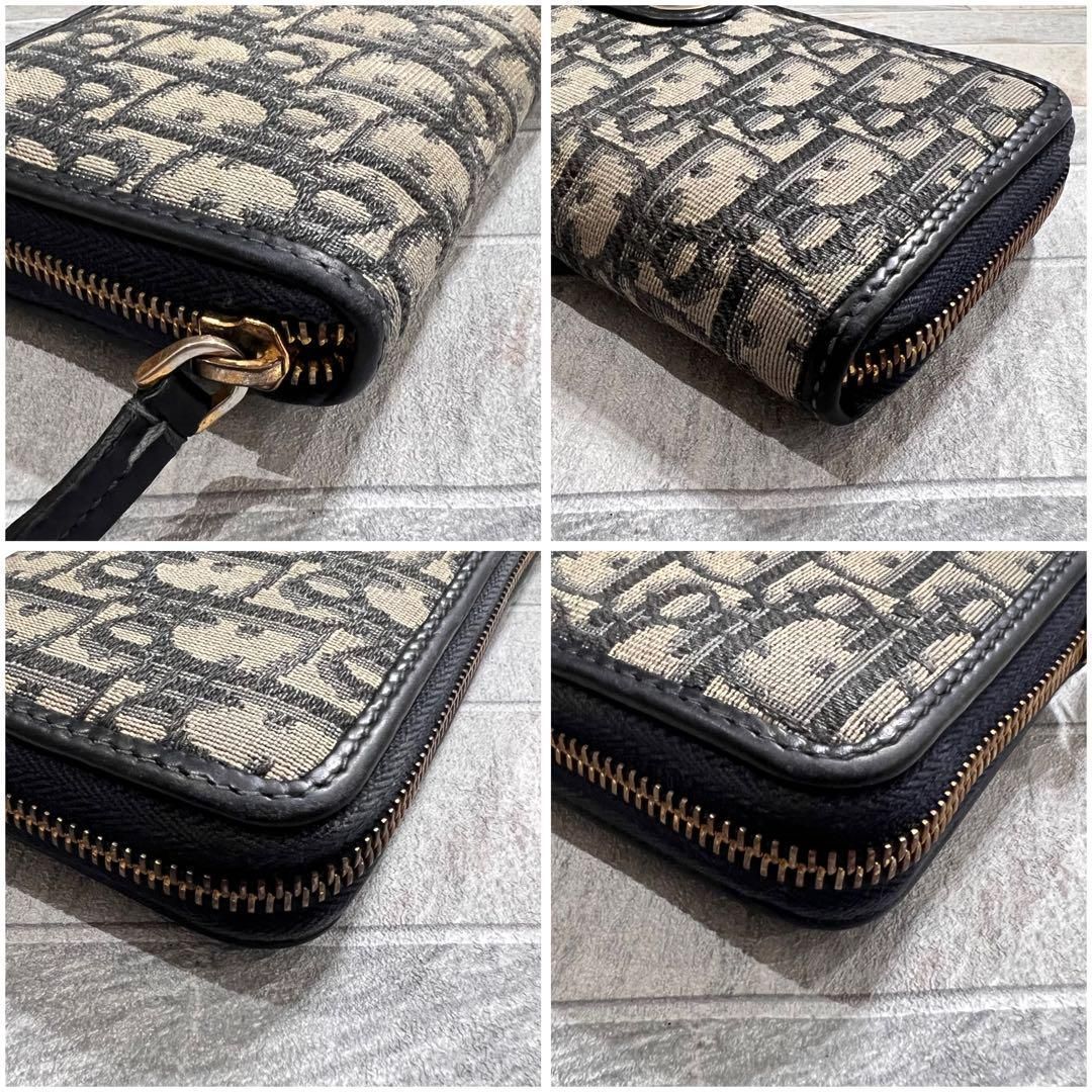 DIOR ディオール 長財布 ラウンドジップウォレット モンテーニュ CDロゴ DIOR ディオール 長財布 ラウンドジップウォレット モンテーニュ CD