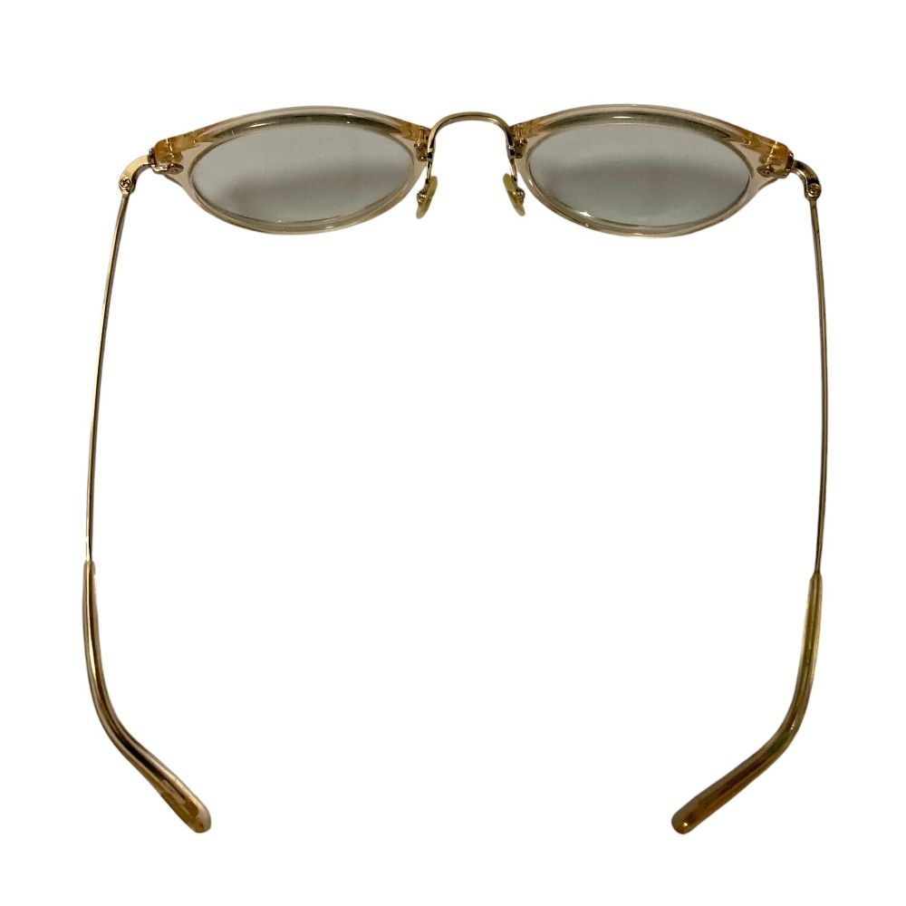 OLIVER PEOPLES オリバーピープルズ OP-505 SUN 度あり メガネ ゴールドカラーフレーム メンズ 古着 ブルゾン サングラス 