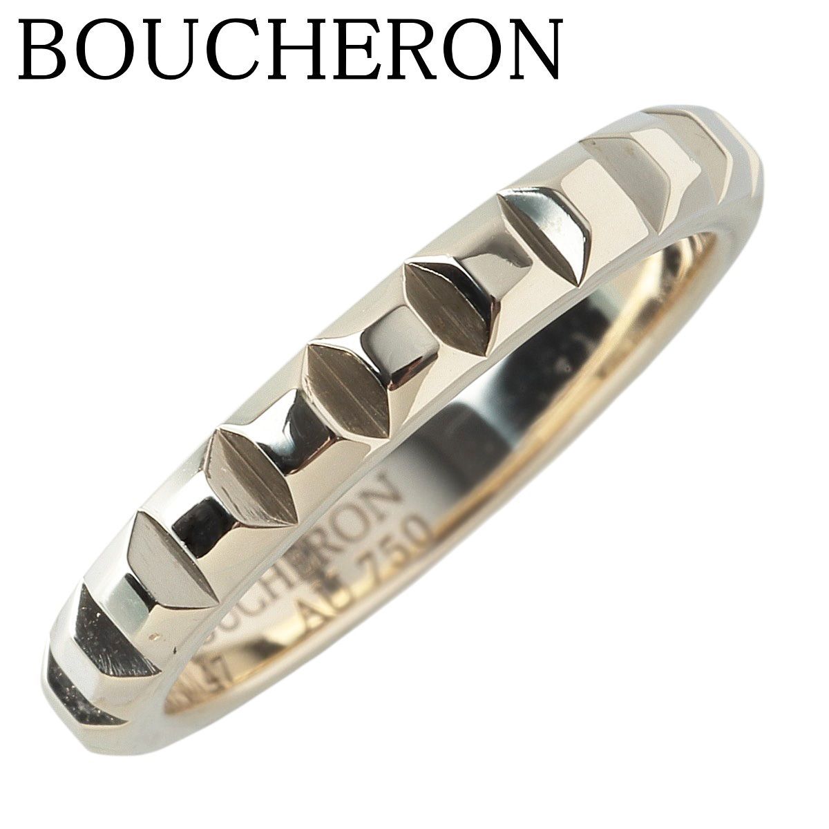 ブシュロン キャトル クルドパリ リング ミディアム #47 AU750YG