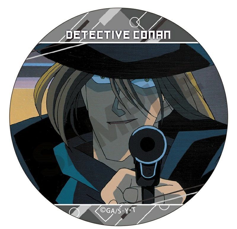 名探偵コナン トレーディング缶バッジ Vol.6 ジン グッズ 缶バッジ 缶