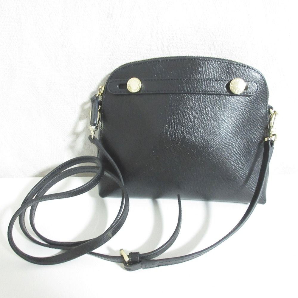 FURLA フルラ パイパー ミニクロスボディバッグ ショルダーバッグ ブラック レディース 古着