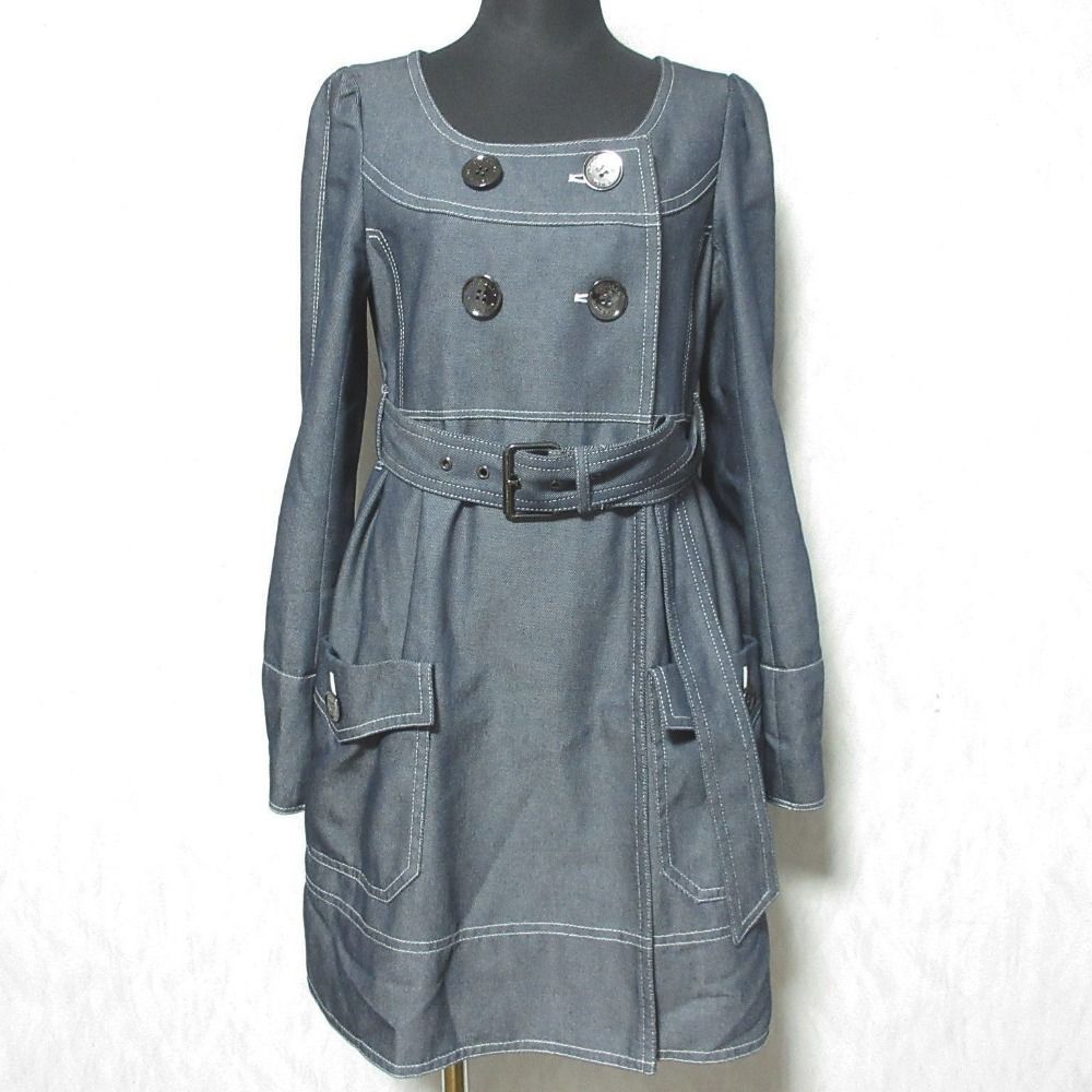 美品 BURBERRY BLUE LABEL バーバリー ブルーレーベル ダブルブレスト