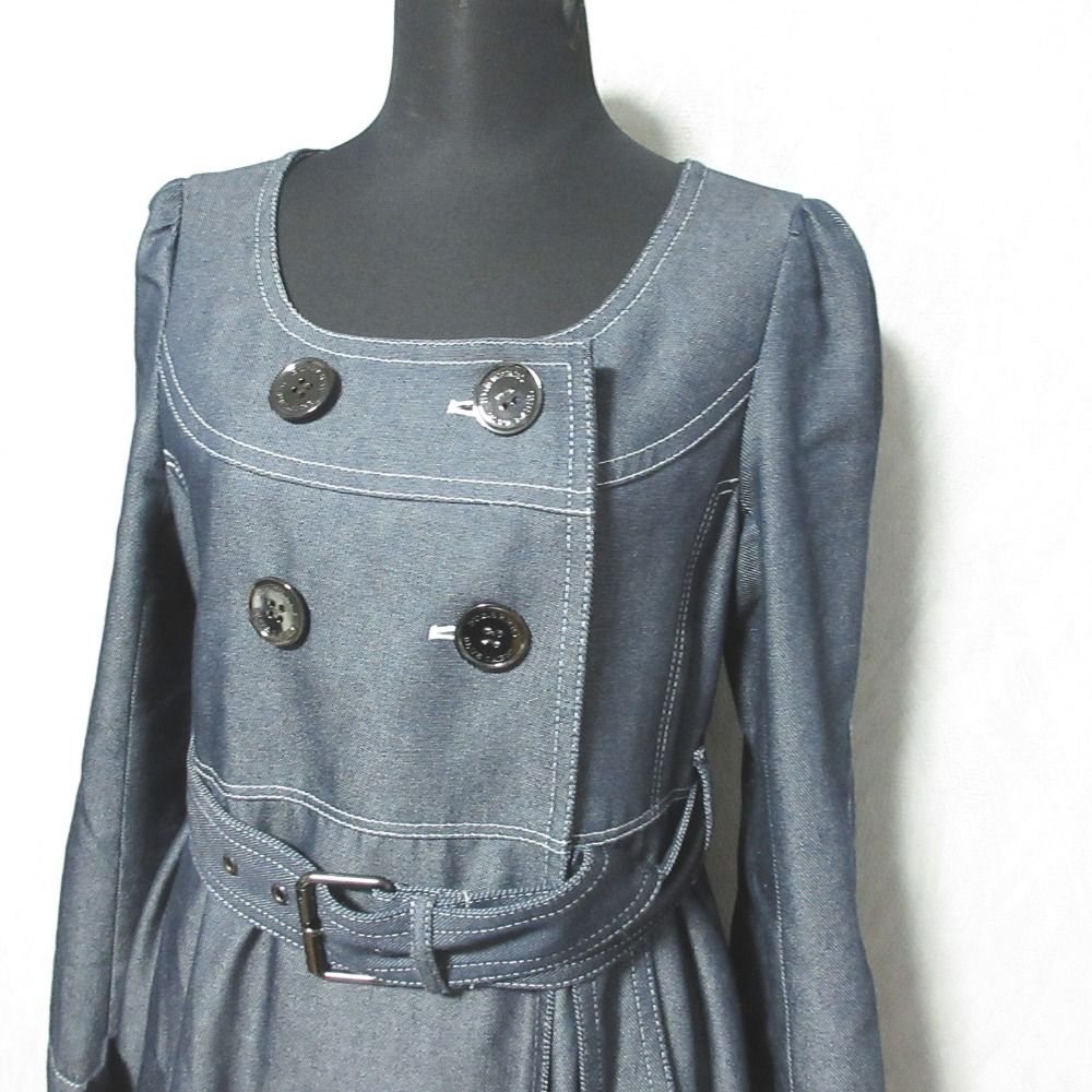 美品 BURBERRY BLUE LABEL バーバリー ブルーレーベル ダブルブレスト