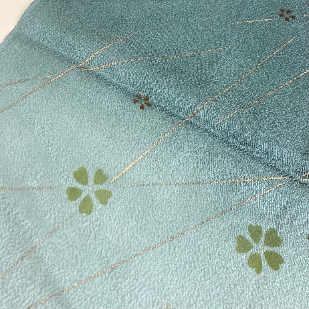  着物と帯 時流 O 2551 正絹 帯揚げ-帯締め 長尺 ♥品 深緑 帯締め 帯留め 帯飾り