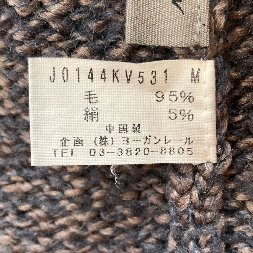 良品 Jurgen Lehl ヨーガンレール ハイネック ノースリーブ ミックス