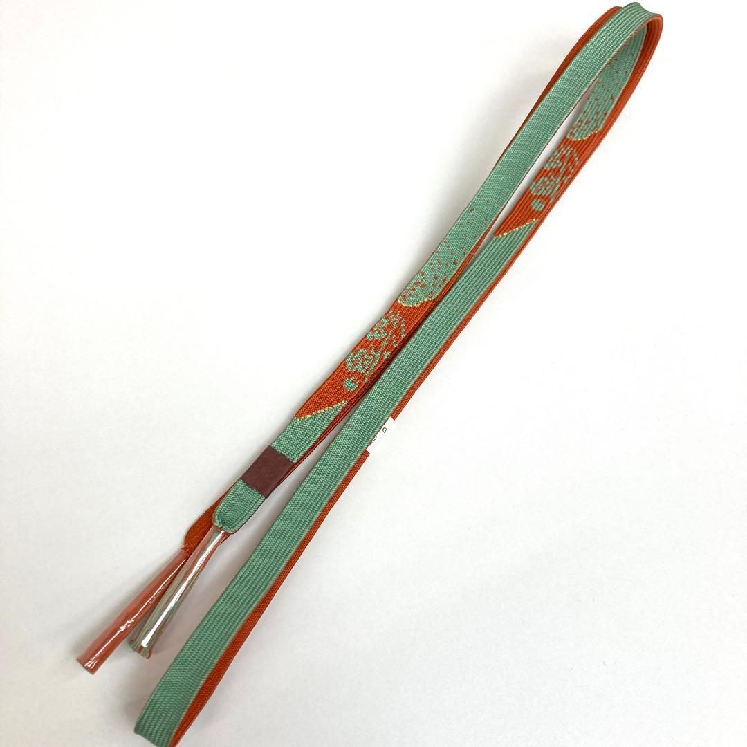 着物と帯 時流 O 2549 正絹 帯揚げ-帯締めセット ♥ 高麗組 金通し