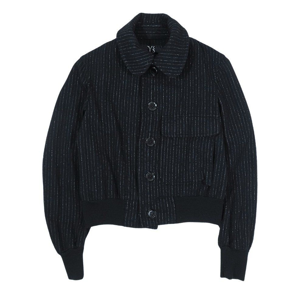 美品 11ss Y's ワイズ ヨウジヤマモト ウール クロップド ブルゾン