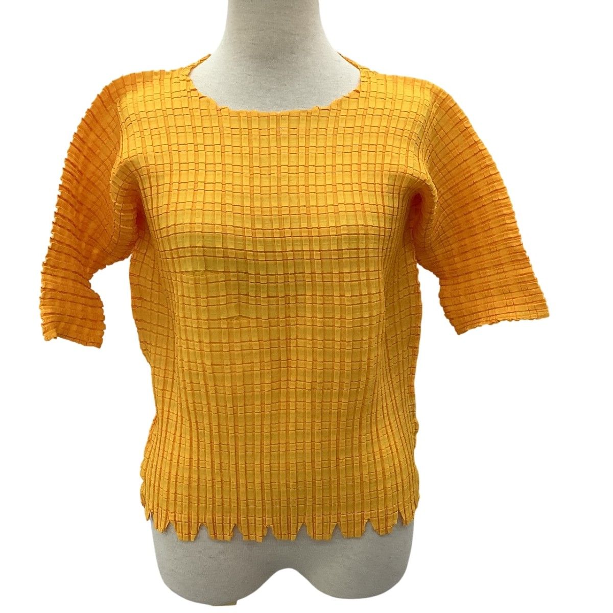 ISSEY MIYAKE イッセイミヤケ カットソー SIZE 3 イエロー