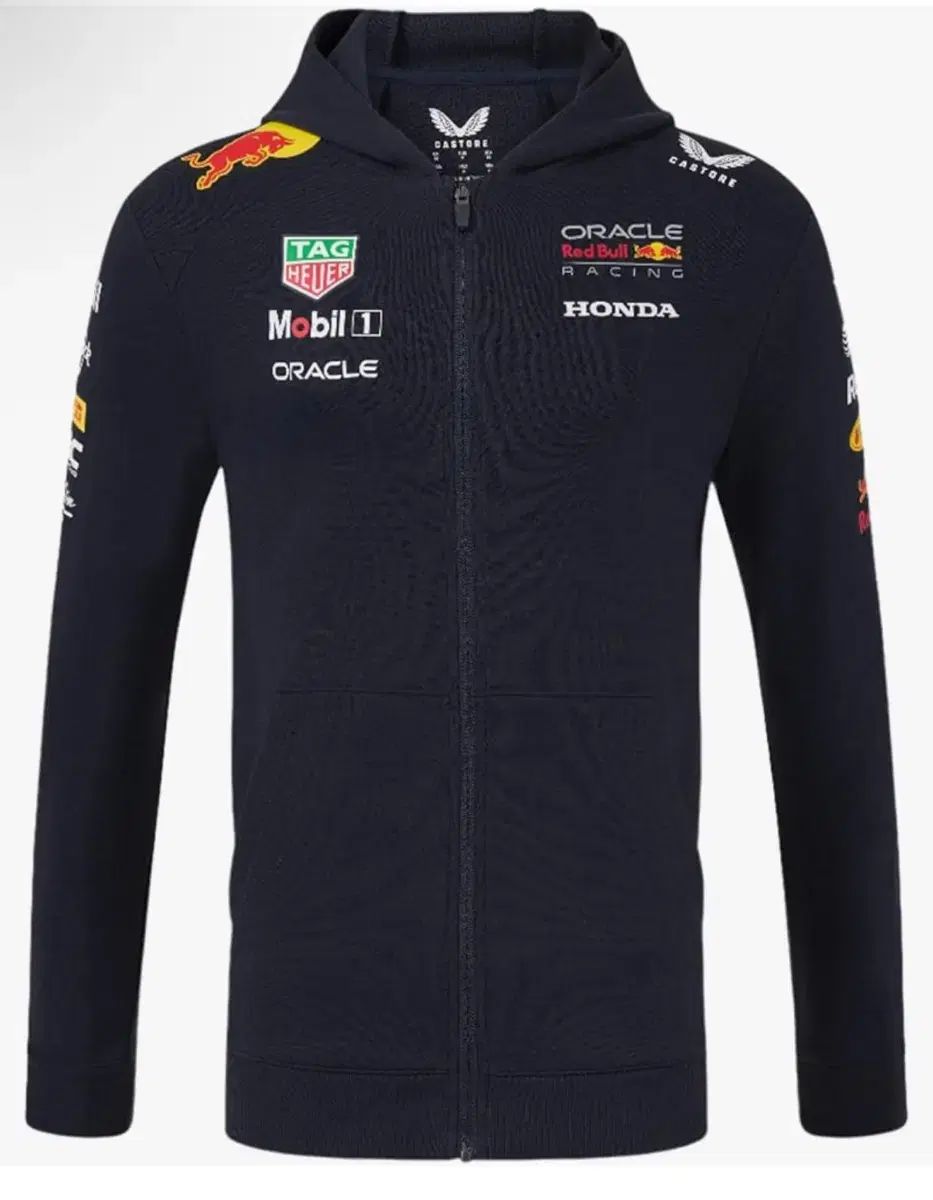 レッドブル レーシング チーム フードジップアップ XL