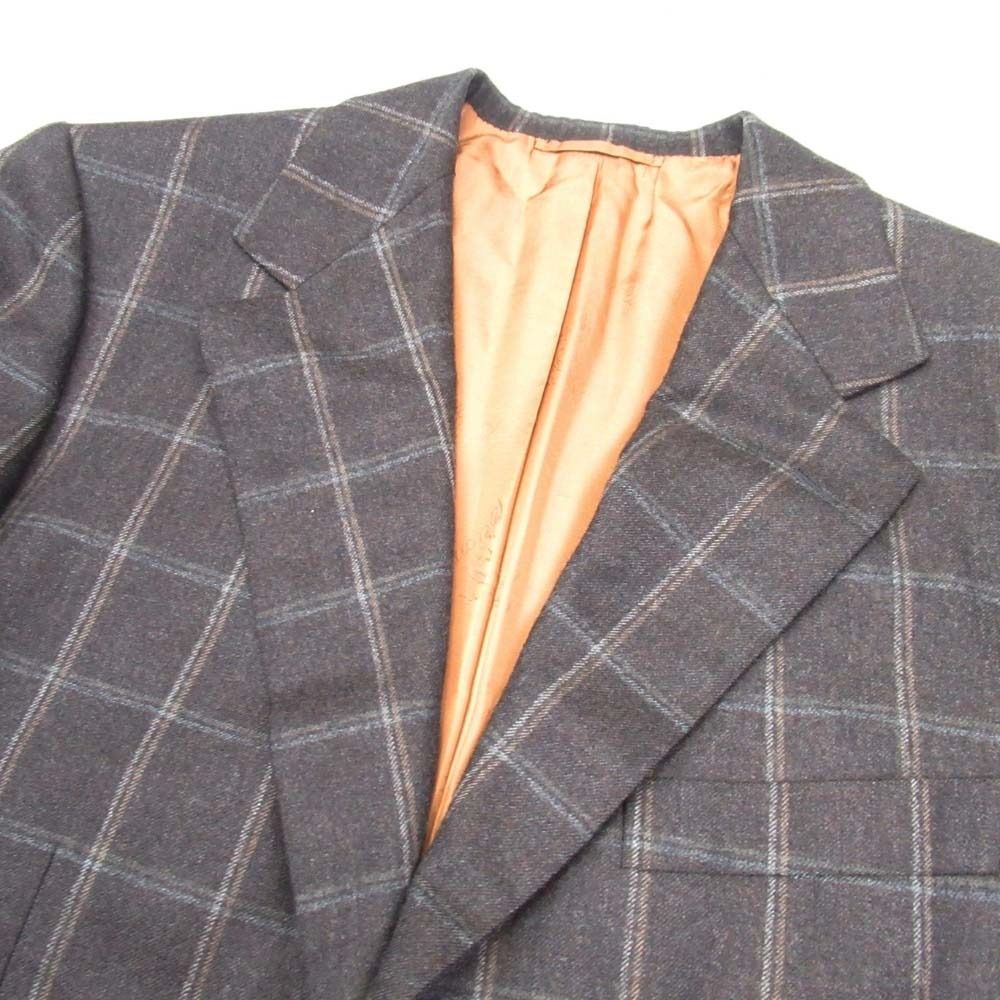 ウールフランネル チェック