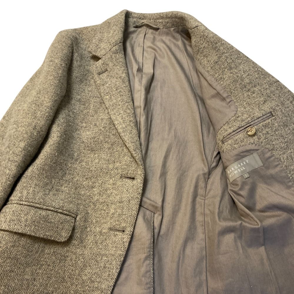 美品 MARGARET HOWELL マーガレットハウエル ウール テーラード