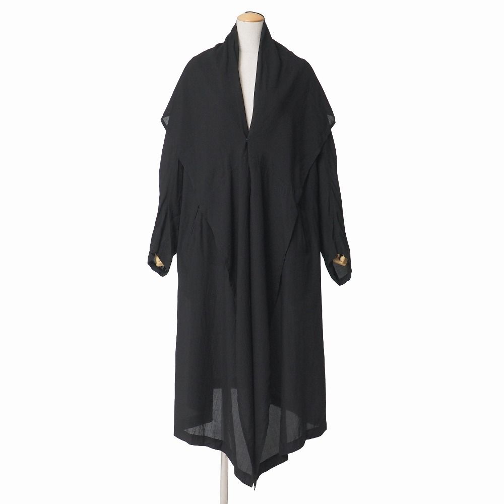 2025 SS Y s Yohji Yamamoto ワイズ ヨウジヤマモト バックタイコート コート サイズ1 ブランド古着 |RA 7007