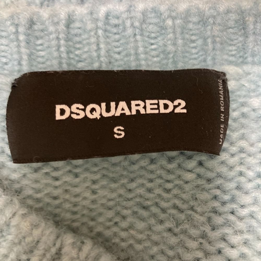美品 DSQUARED2 ディースクエアード アルパカニットセーター S75HA0880