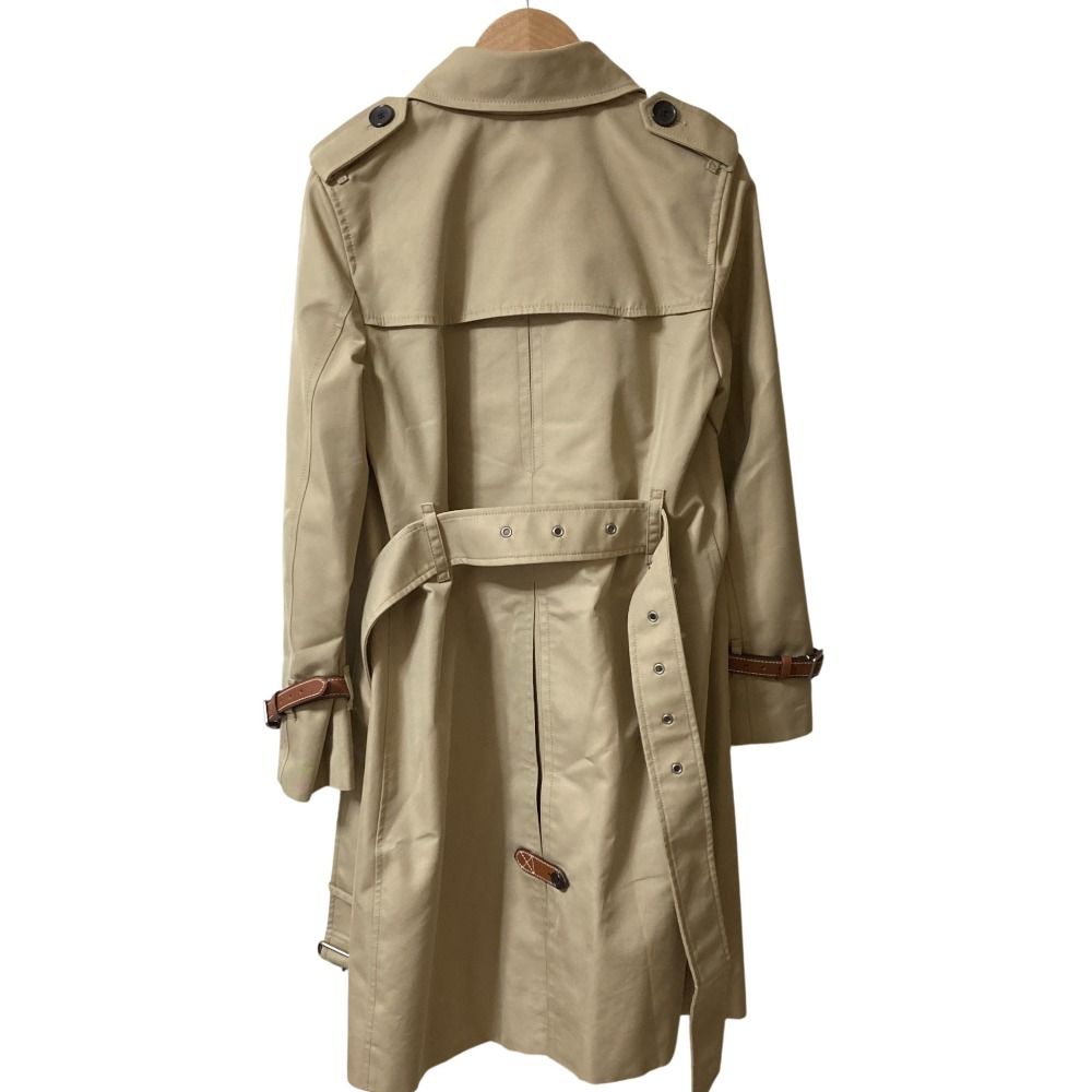 美品 COACH コーチ トレンチコート 39951 サイズ2 ベージュ レディース