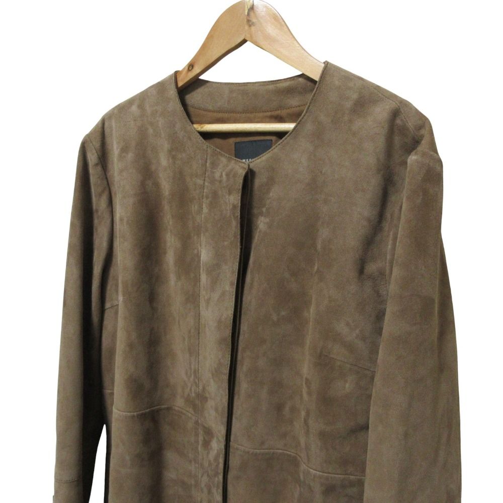 【ウィークエンドマックスマーラ】ゴートスエードジャケット 美品 Weekend Max Mara ウィークエンドマックスマーラ ゴートスキン