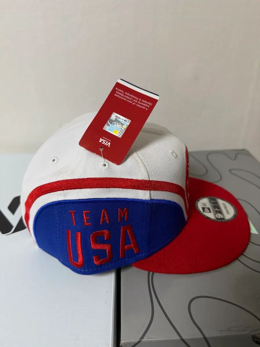 ERA ニューエラ 9 FIFTY Team USA アメリカ オリンピック チーム スナップバック 吸湿性 冷房対策