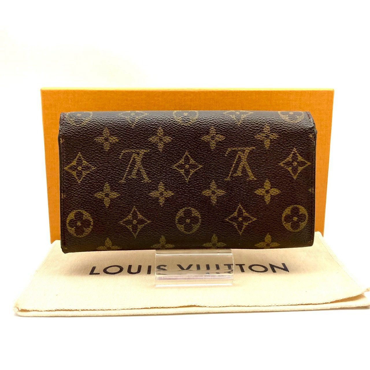 ルイヴィトン モノグラム ポルトモネ クレディ 二つ折り長財布 80109 ショートカーデ セレモニー