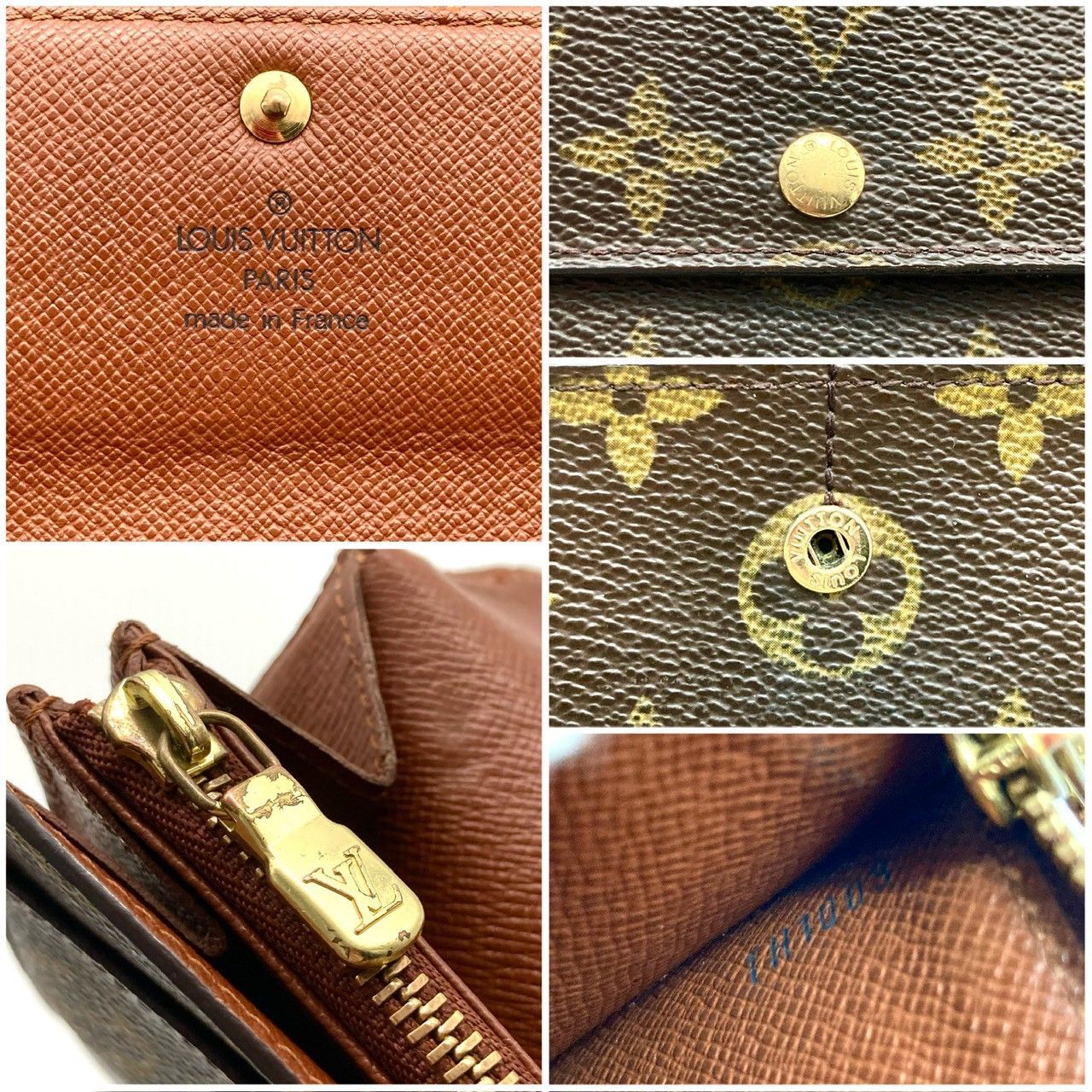 二つ折り長財布 80109