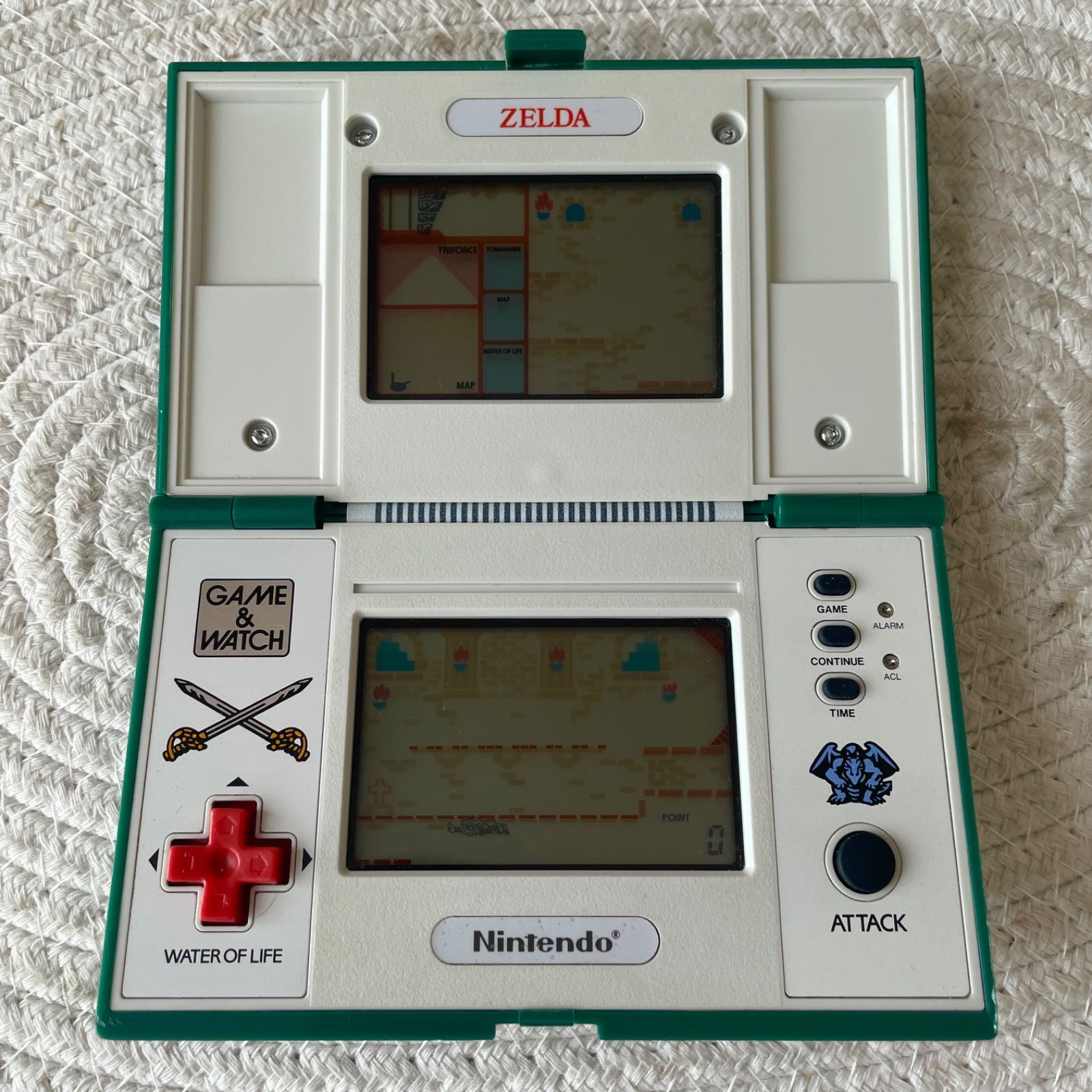  現品限り 任天堂 ゲームウォッチ ゼルダ Zelda Nintendo GAME WATCH マルチスクリーン 当時物 昭和 レトロ その他 テレビゲーム