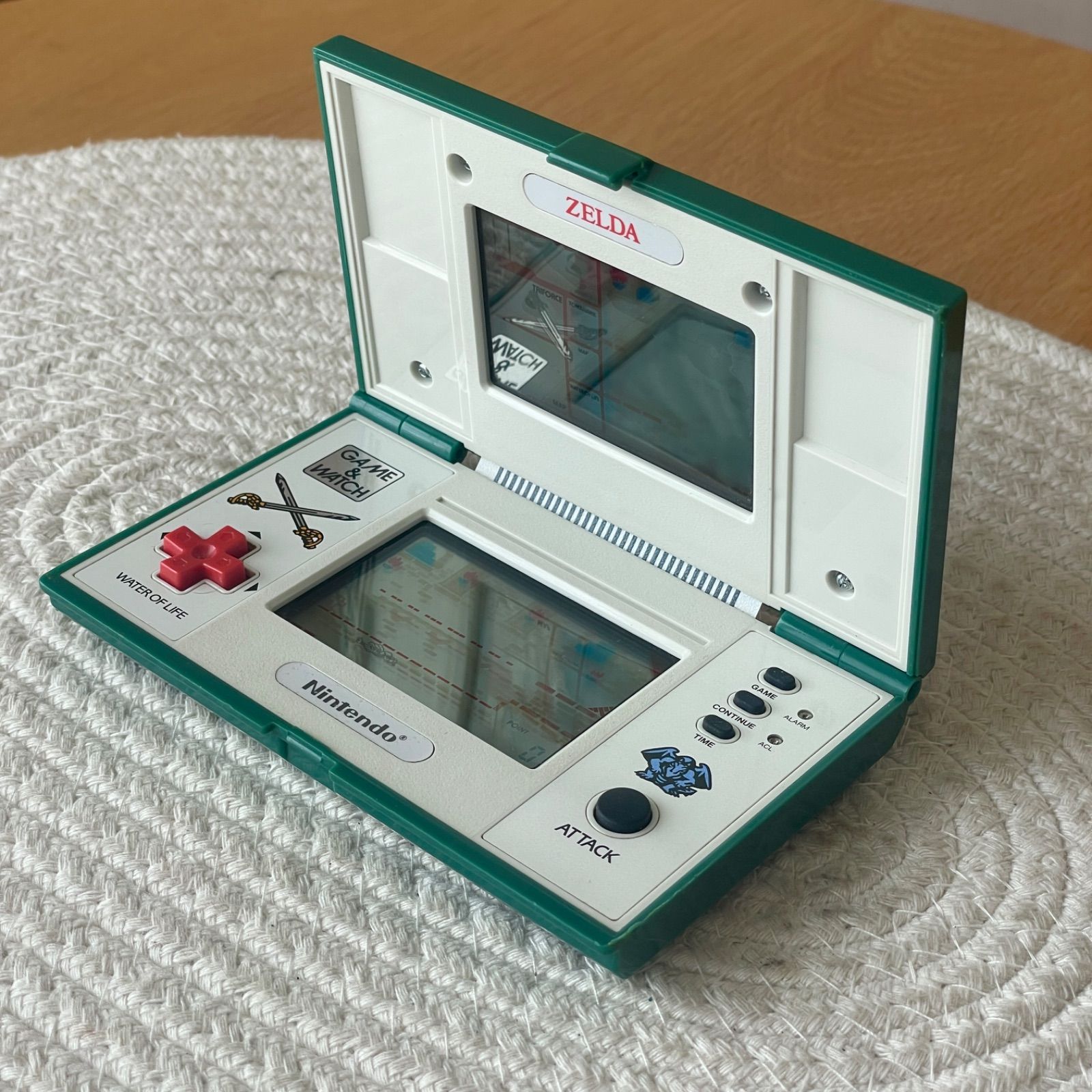 現品限り 任天堂 ゲームウォッチ ゼルダ Zelda Nintendo GAME WATCH マルチスクリーン 当時物 昭和 レトロ