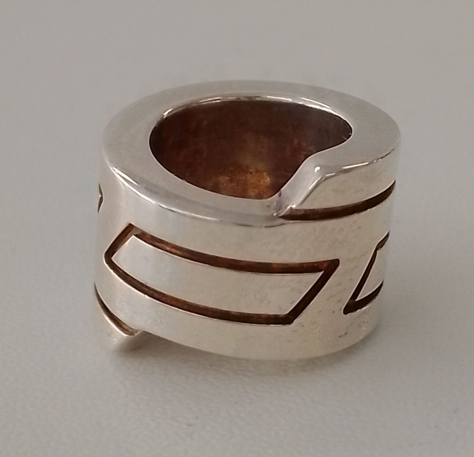 AQC07 エルメス 極美品 イタリーク ネックレストップ Hロゴ ペンダント