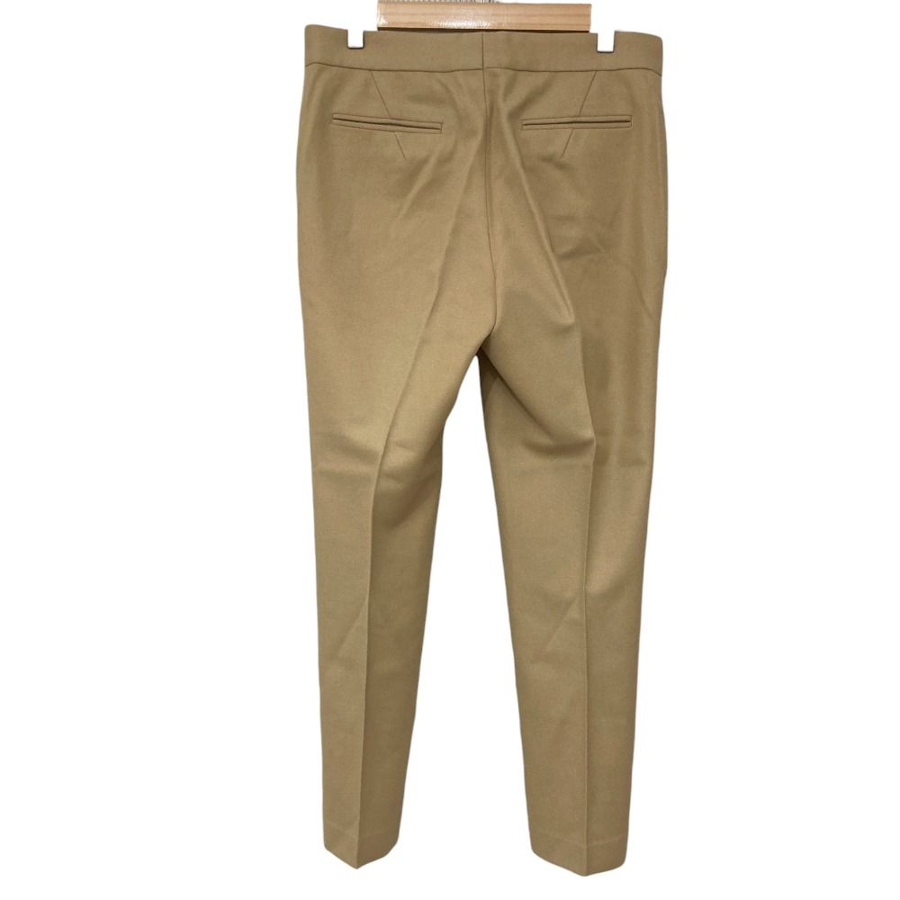 DRAWER ドゥロワー ウール フラノテーパードパンツ スラックス 6514-236-0942 38 ベージュ レディース 古着