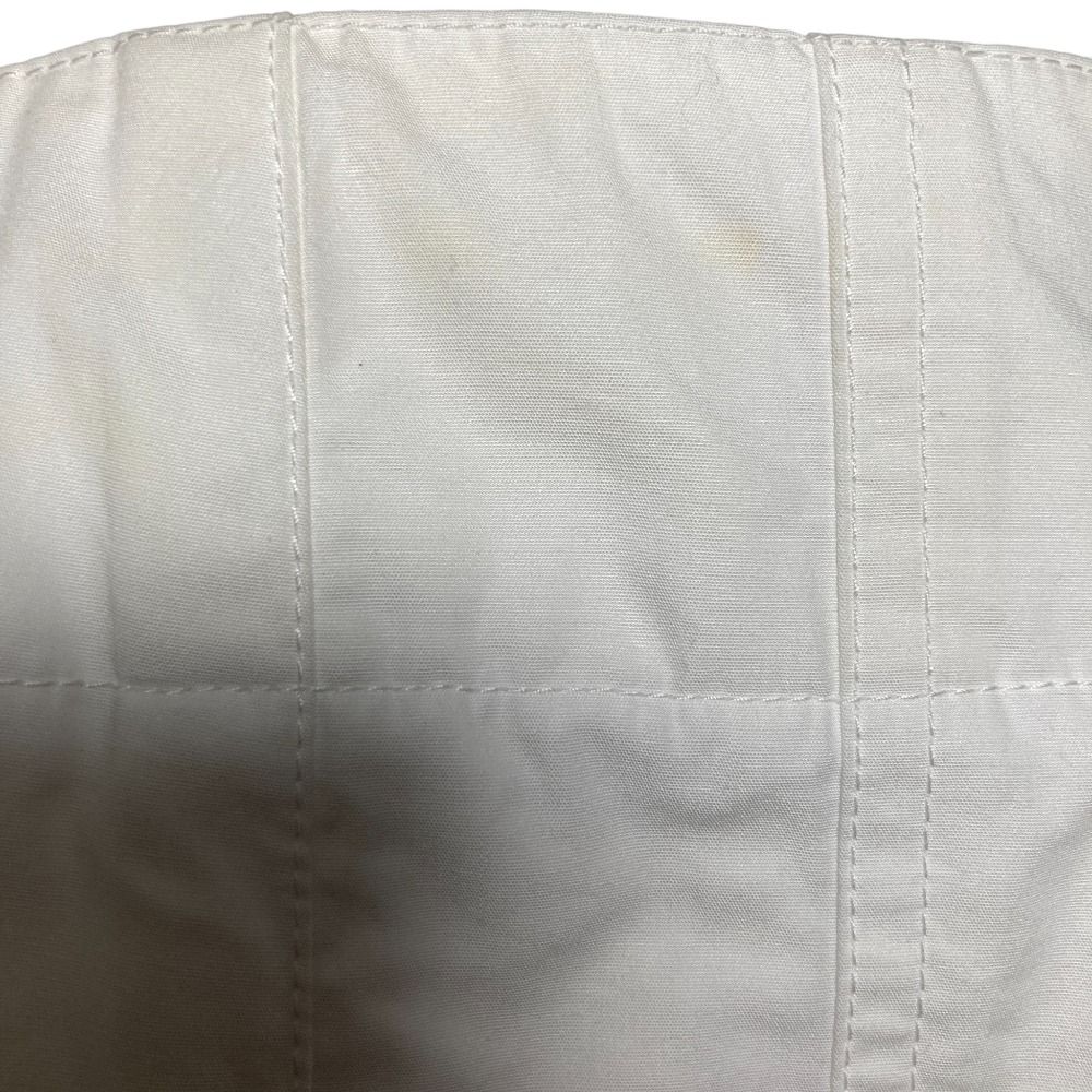  CELINE セリーヌ フィービー期 ハイウエスト タック ワイドパンツ ホワイト レディース 古着 ワイドパンツ イージーパンツ パンツ