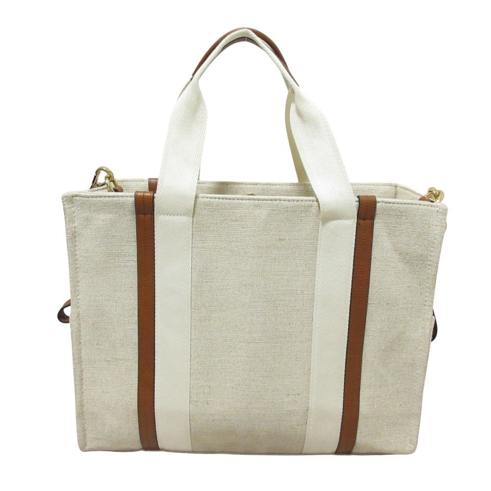 美品 Chloe クロエ マザーズバッグ キャンバス 2WAY トートバッグ