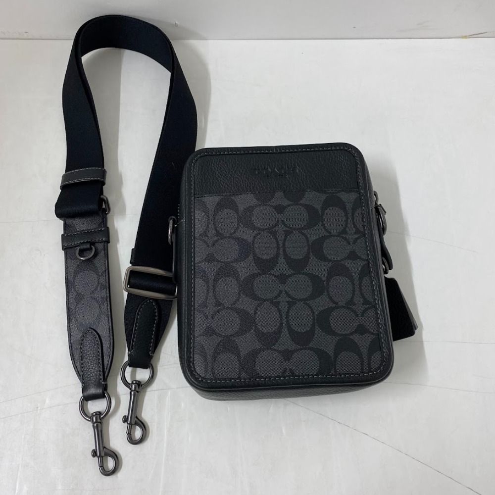 08w14968 コーチ (COACH)サリバン クロスボディ CC009 ブラック メンズ