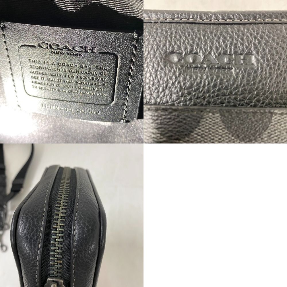 08w14968 コーチ (COACH)サリバン クロスボディ CC009 ブラック メンズ