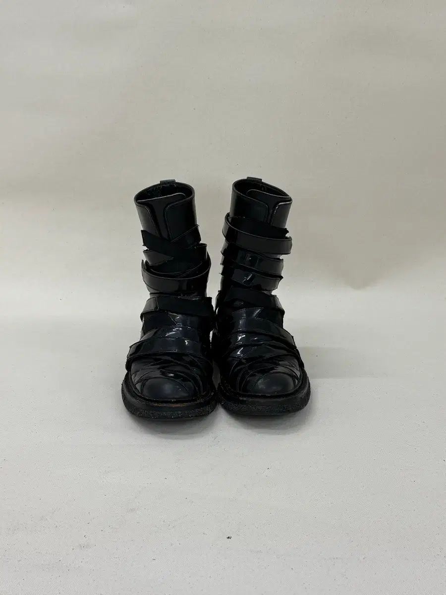 Dior homme | 08 aw patent strap boots 2