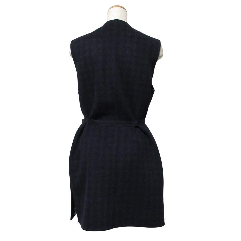 美品✨ドゥロワー　ウールケヌキジレ　ベスト Drawer - 美品 Drawer ドゥロワー Vネック ウールケヌキジレ 6521-299