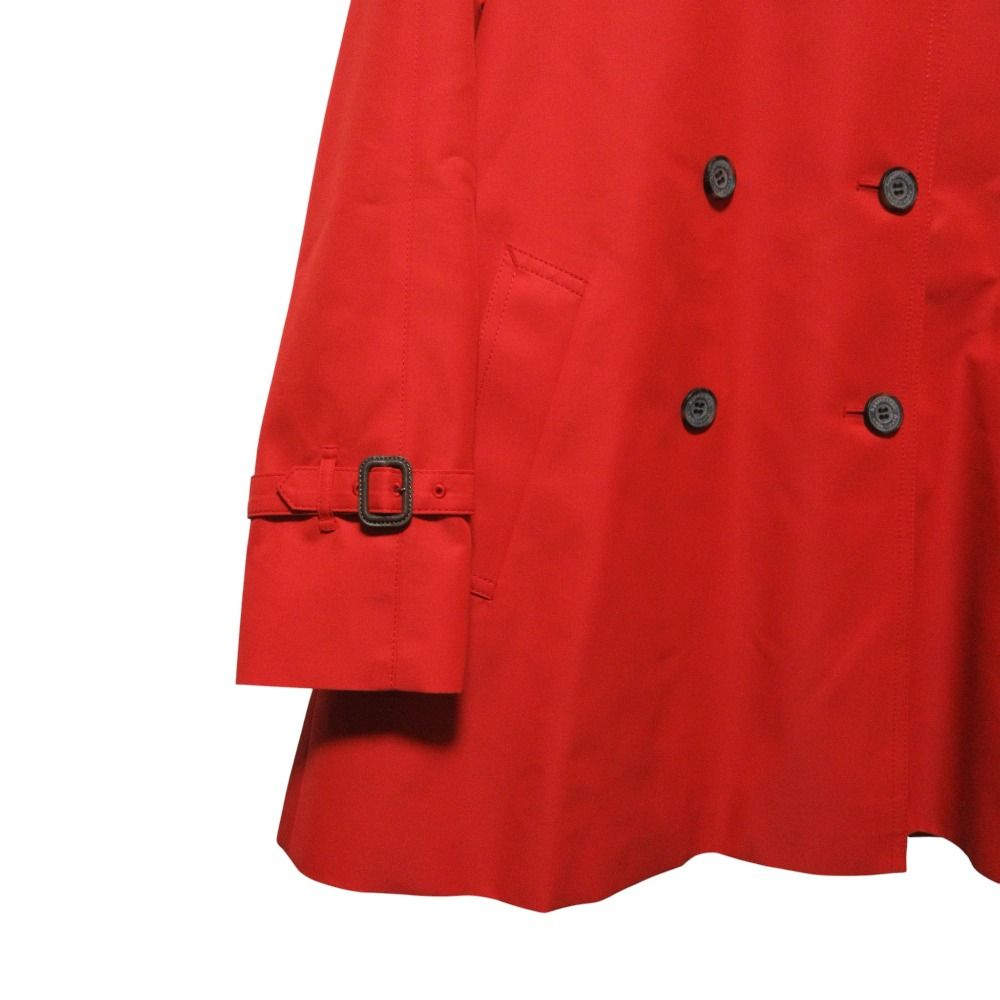[美品] アクアスキュータム　トレンチコート　ライナー付　ロング　ベルト　レッド 未使用 25AW Aquascutum アクアスキュータム ライナー付き Aライン