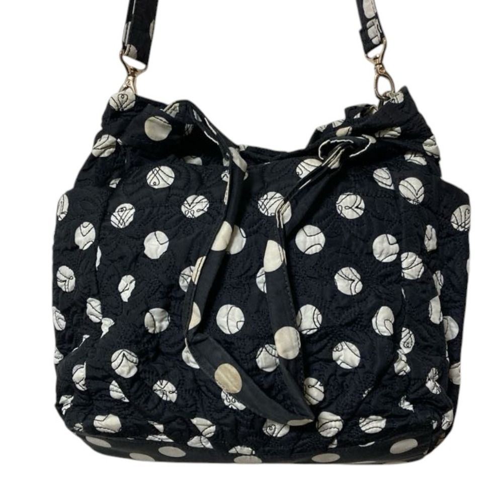 ANNA SUI アナスイ キルティング バタフライ＆水玉 2wayトートバッグ