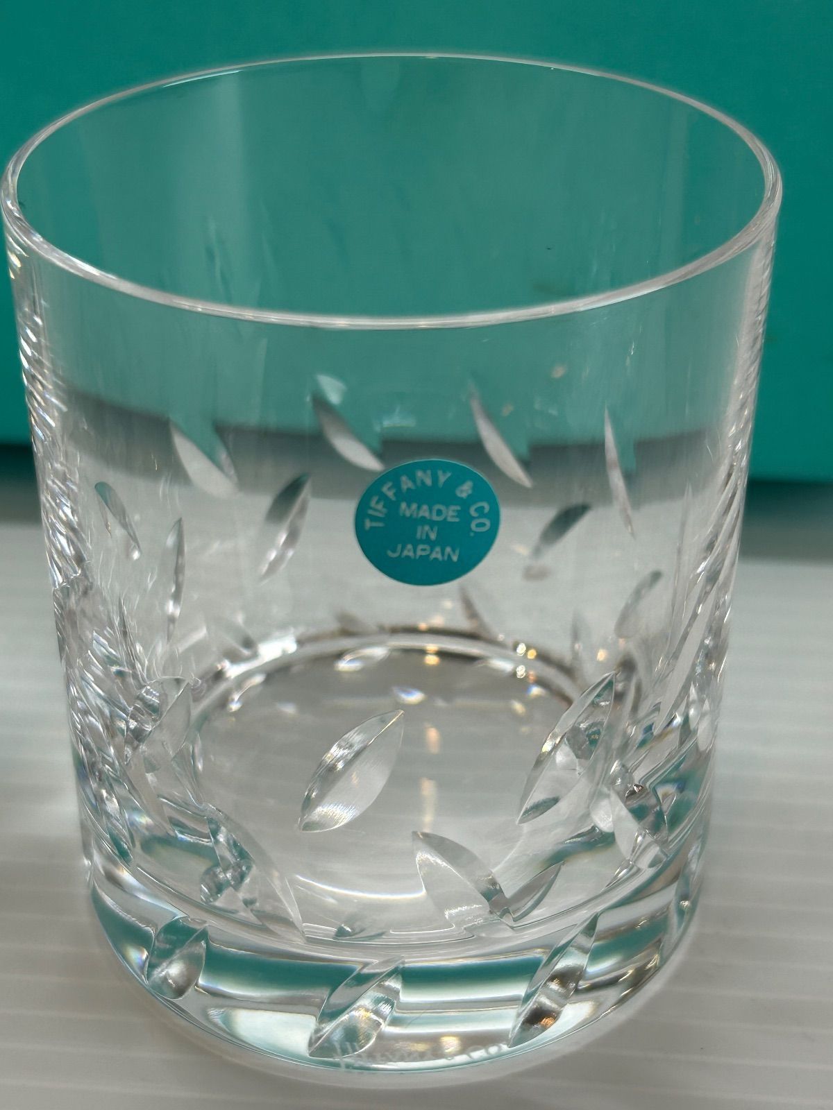 Tiffany & Co. ティファニー 日本製 クリスタルグラス2個セット