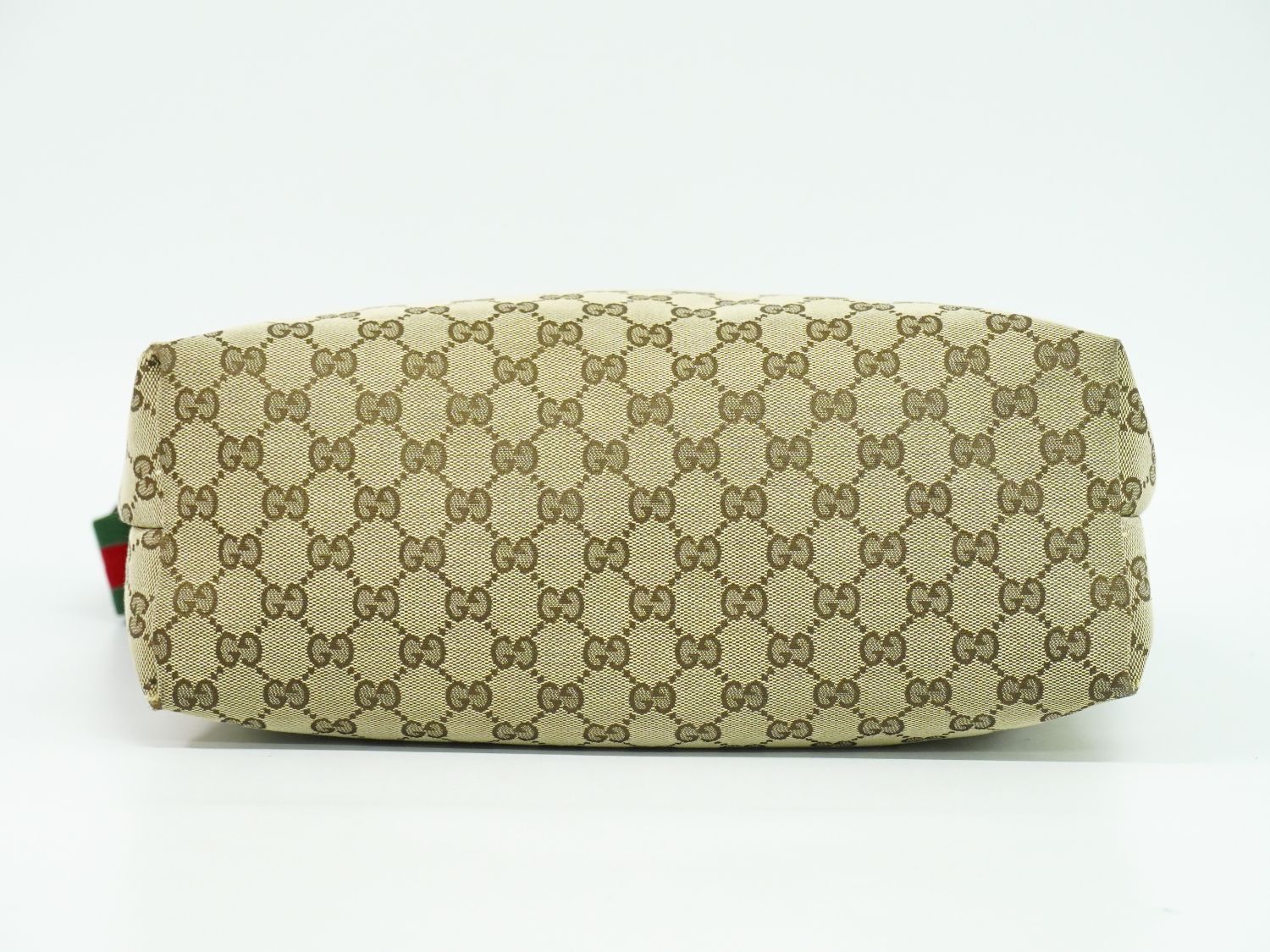 本物 グッチ GUCCI シェリーライン GGキャンバス ショルダーバッグ ポシェット ベージュ 189751 Shelly Line バッグ 中古・ 本物 グッチ GUCCI シェリーライン GGキャンバス ショルダーバッグ